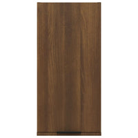 Thumbnail for Wand-Badschrank Braun Eichen-Optik 32x20x67 cm