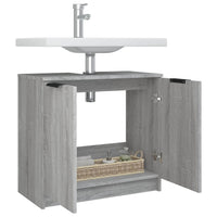 Thumbnail for Badezimmerschrank Grau Sonoma 64,5x33,5x59 cm Holzwerkstoff