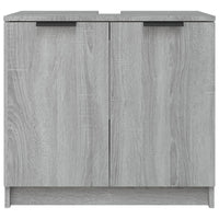 Thumbnail for Badezimmerschrank Grau Sonoma 64,5x33,5x59 cm Holzwerkstoff