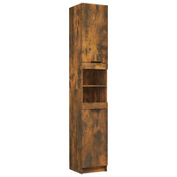 Thumbnail for Badschrank Räuchereiche 32x34x188,5 cm Holzwerkstoff