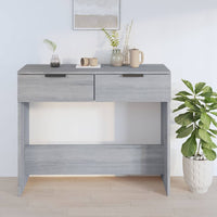Thumbnail for Konsolentisch Grau Sonoma 90x36x75 cm Holzwerkstoff