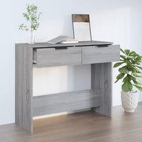 Thumbnail for Konsolentisch Grau Sonoma 90x36x75 cm Holzwerkstoff