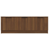 Thumbnail for TV-Schrank Braun Eichen-Optik 102x35x36,5 cm Holzwerkstoff