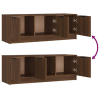 Thumbnail for TV-Schrank Braun Eichen-Optik 102x35x36,5 cm Holzwerkstoff