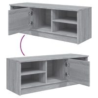Thumbnail for TV-Schrank Grau Sonoma 102x35,5x36,5 cm Holzwerkstoff