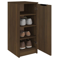 Thumbnail for Schuhschrank Braun Eichen-Optik 30x35x70 cm Holzwerkstoff