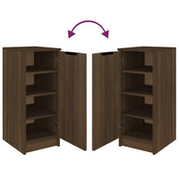 Thumbnail for Schuhschrank Braun Eichen-Optik 30x35x70 cm Holzwerkstoff