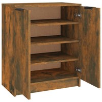 Thumbnail for Schuhschrank Räuchereiche 59x35x70 cm Holzwerkstoff