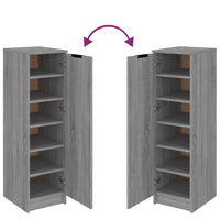 Thumbnail for Schuhschrank Grau Sonoma 30x35x100 cm Holzwerkstoff