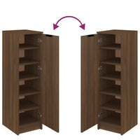Thumbnail for Schuhschrank Braun Eichen-Optik 30x35x100 cm Holzwerkstoff