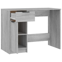 Thumbnail for Schreibtisch Grau Sonoma 100x50x75 cm Holzwerkstoff