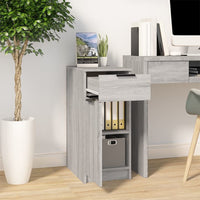 Thumbnail for Schreibtischschrank Grau Sonoma 33,5x50x75 cm Holzwerkstoff