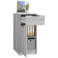 Thumbnail for Schreibtischschrank Grau Sonoma 33,5x50x75 cm Holzwerkstoff