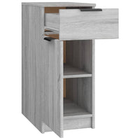 Thumbnail for Schreibtischschrank Grau Sonoma 33,5x50x75 cm Holzwerkstoff