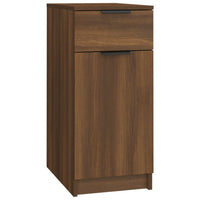 Thumbnail for Schreibtischschrank Braun Eiche 33,5x50x75 cm Holzwerkstoff