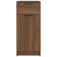 Thumbnail for Schreibtischschrank Braun Eiche 33,5x50x75 cm Holzwerkstoff