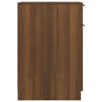 Thumbnail for Schreibtischschrank Braun Eiche 33,5x50x75 cm Holzwerkstoff