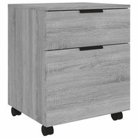 Thumbnail for Mobiler Aktenschrank mit Rollen Grau Sonoma 45x38x54 cm