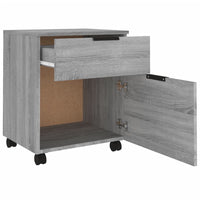 Thumbnail for Mobiler Aktenschrank mit Rollen Grau Sonoma 45x38x54 cm