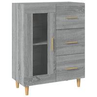 Thumbnail for Sideboard Grau Sonoma 69,5x34x90 cm Holzwerkstoff