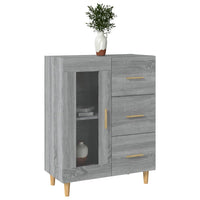 Thumbnail for Sideboard Grau Sonoma 69,5x34x90 cm Holzwerkstoff