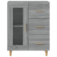 Thumbnail for Sideboard Grau Sonoma 69,5x34x90 cm Holzwerkstoff