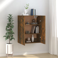 Thumbnail for Hängeschrank Räuchereiche 69,5x34x90 cm Holzwerkstoff
