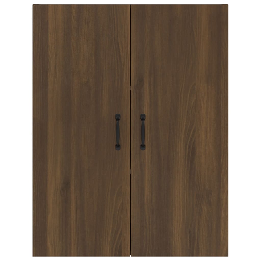 Hängeschrank Braun Eichen-Optik 69,5x34x90 cm Holzwerkstoff