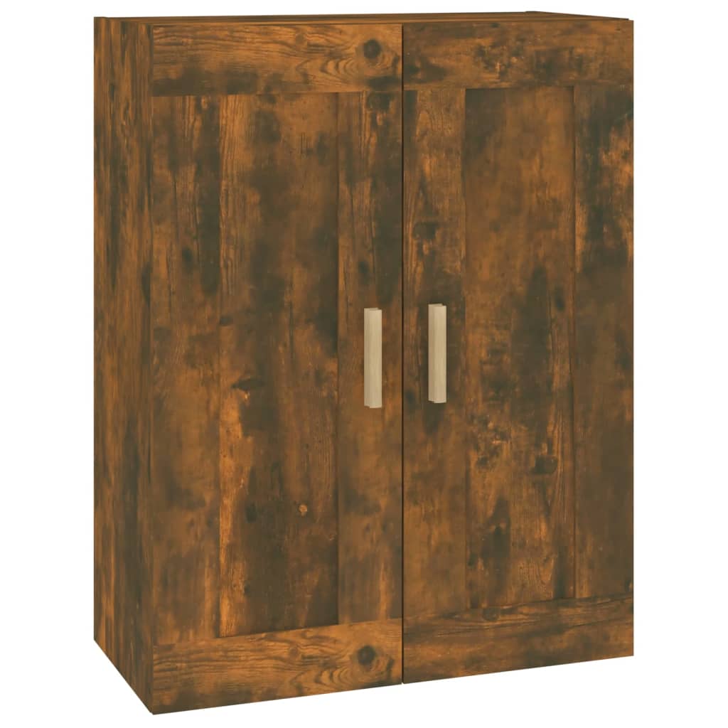 Wandschrank Räuchereiche 69,5x32,5x90 cm Holzwerkstoff