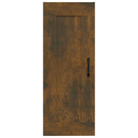 Thumbnail for Hängeschrank Räuchereiche 35x34x90 cm Holzwerkstoff