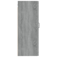 Thumbnail for Hängeschrank Grau Sonoma 35x34x90 cm Holzwerkstoff