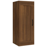 Thumbnail for Hängeschrank Braun Eichen-Optik 35x34x90 cm Holzwerkstoff