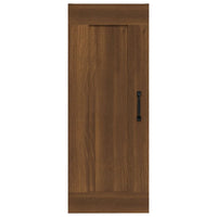 Thumbnail for Hängeschrank Braun Eichen-Optik 35x34x90 cm Holzwerkstoff