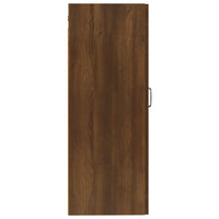Thumbnail for Hängeschrank Braun Eichen-Optik 35x34x90 cm Holzwerkstoff