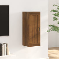 Thumbnail for Hängeschrank Braun Eichen-Optik 35x34x90 cm Holzwerkstoff