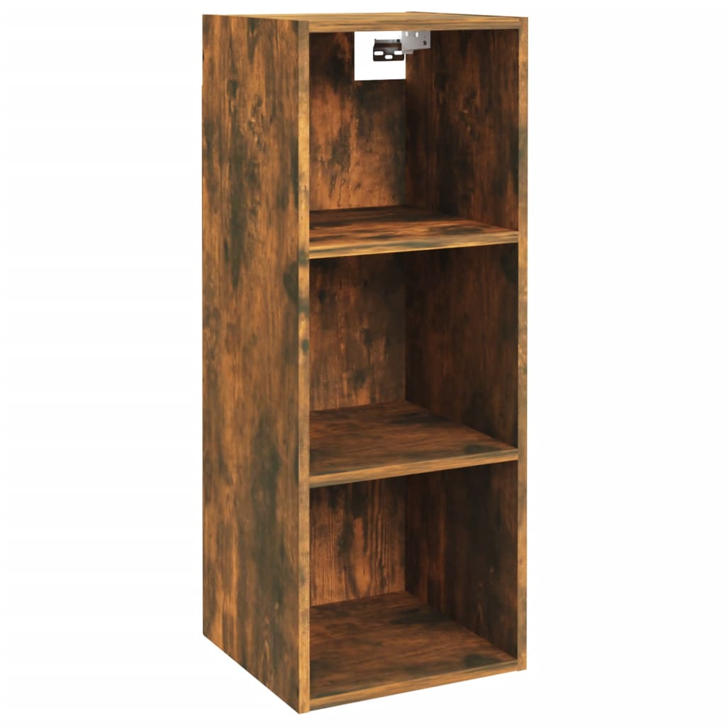 Wandschrank Räuchereiche 32,5x34,5x90 cm Holzwerkstoff