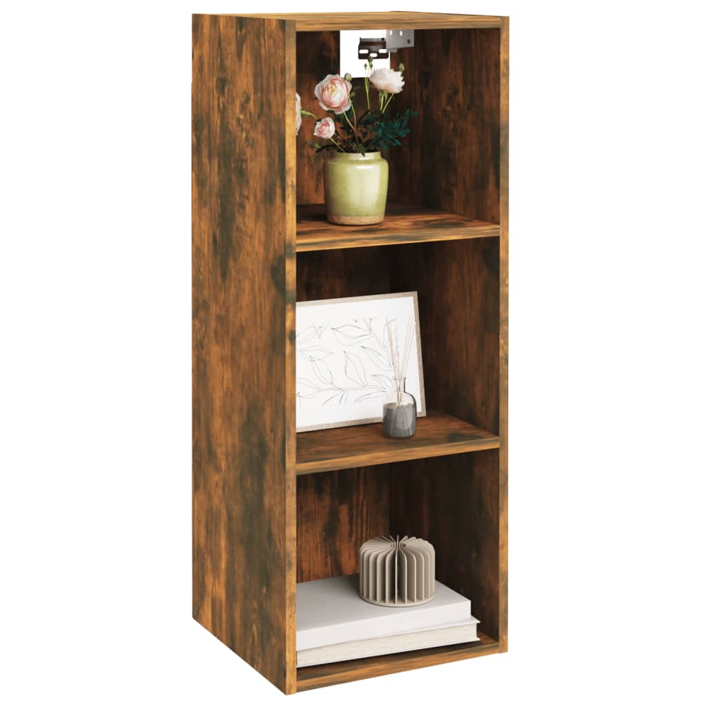 Wandschrank Räuchereiche 32,5x34,5x90 cm Holzwerkstoff