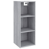 Thumbnail for Wandschrank Grau Sonoma 32,5x34,5x90 cm Holzwerkstoff