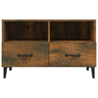 Thumbnail for TV-Schrank Räuchereiche 80x36x50 cm Holzwerkstoff