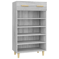 Thumbnail for Schuhschrank Grau Sonoma 60x35x105 cm Holzwerkstoff