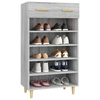 Thumbnail for Schuhschrank Grau Sonoma 60x35x105 cm Holzwerkstoff