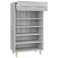 Thumbnail for Schuhschrank Grau Sonoma 60x35x105 cm Holzwerkstoff