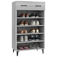 Thumbnail for Schuhschrank Grau Sonoma 60x35x105 cm Holzwerkstoff