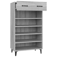 Thumbnail for Schuhschrank Grau Sonoma 60x35x105 cm Holzwerkstoff