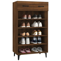 Thumbnail for Schuhschrank Braun Eichen-Optik 60x35x105 cm Holzwerkstoff