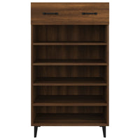Thumbnail for Schuhschrank Braun Eichen-Optik 60x35x105 cm Holzwerkstoff
