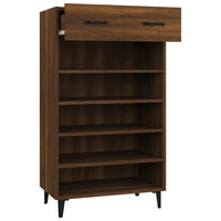 Thumbnail for Schuhschrank Braun Eichen-Optik 60x35x105 cm Holzwerkstoff