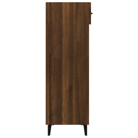Thumbnail for Schuhschrank Braun Eichen-Optik 60x35x105 cm Holzwerkstoff
