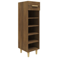 Thumbnail for Schuhschrank Braun Eichen-Optik 30x35x105 cm Holzwerkstoff