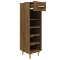 Thumbnail for Schuhschrank Braun Eichen-Optik 30x35x105 cm Holzwerkstoff